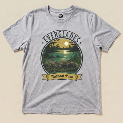 Hike Tee T-Shirt Athletic Heather / S Everglades American Alligator Shirt
