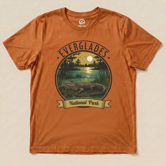 Hike Tee T-Shirt Autumn / S Everglades American Alligator Shirt
