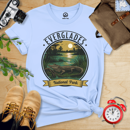 Hike Tee T-Shirt Baby Blue / S Everglades American Alligator Shirt