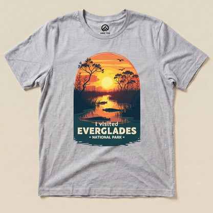 Hike Tee T-Shirt Athletic Heather / S Everglades National Park Shirt
