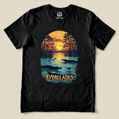 Hike Tee T-Shirt Black / S Everglades National Park Shirt