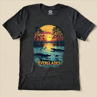 Hike Tee T-Shirt Dark Grey Heather / S Everglades National Park Shirt
