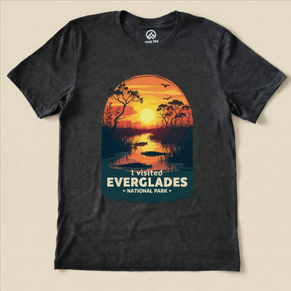 Hike Tee T-Shirt Dark Grey Heather / S Everglades National Park Shirt