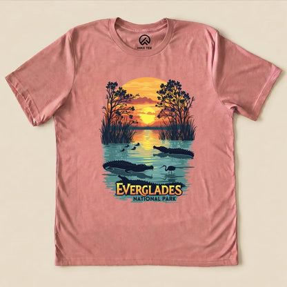 Hike Tee T-Shirt Heather Mauve / S Everglades National Park Shirt