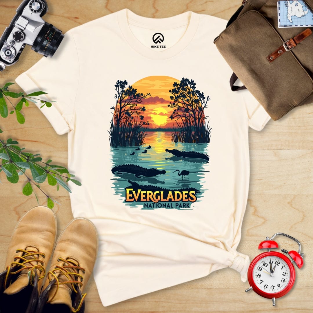 Hike Tee T-Shirt Natural / S Everglades National Park Shirt