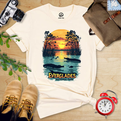 Hike Tee T-Shirt Natural / S Everglades National Park Shirt