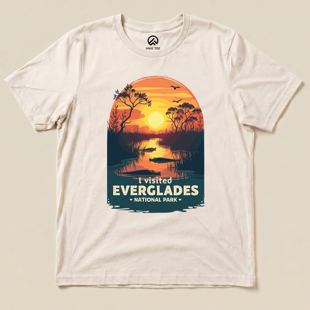 Hike Tee T-Shirt Natural / S Everglades National Park Shirt
