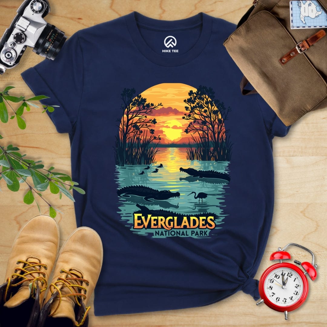 Hike Tee T-Shirt Navy / S Everglades National Park Shirt