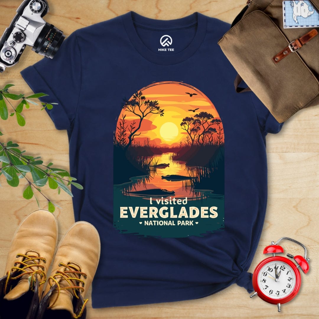 Hike Tee T-Shirt Navy / S Everglades National Park Shirt