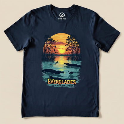 Hike Tee T-Shirt Navy / S Everglades National Park Shirt
