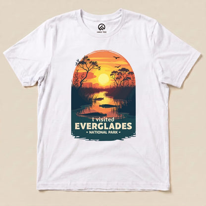 Hike Tee T-Shirt White / S Everglades National Park Shirt