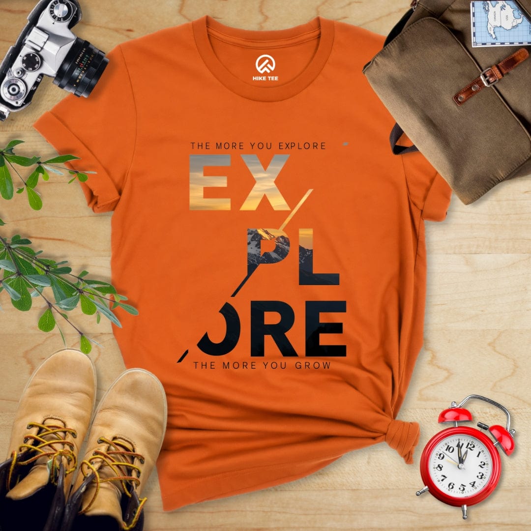 Hike Tee T-Shirt Autumn / S Explore Motivational Shirt