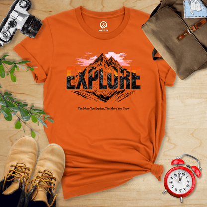 Hike Tee T-Shirt Autumn / S Explore Mountains Shirt