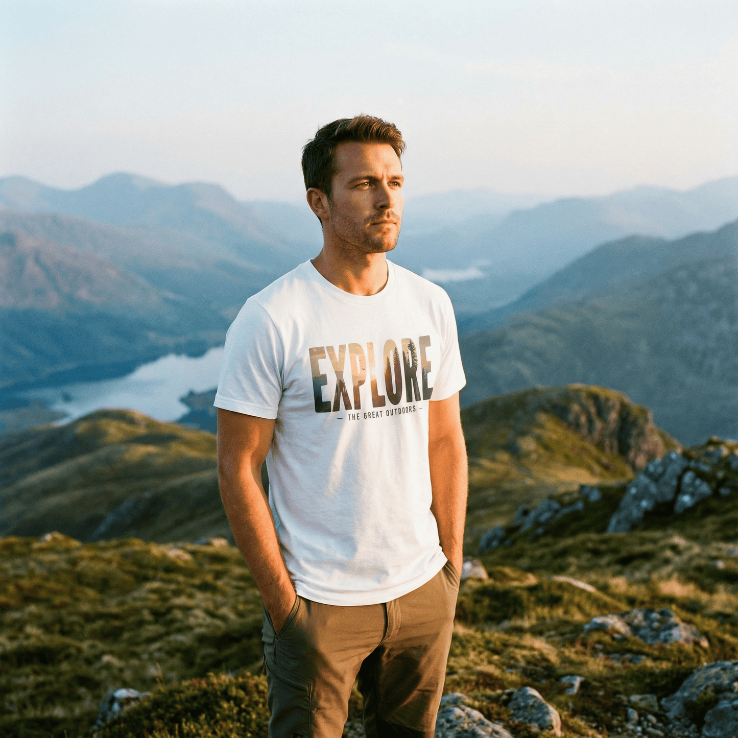 Hike Tee T-Shirt Explore Shirt