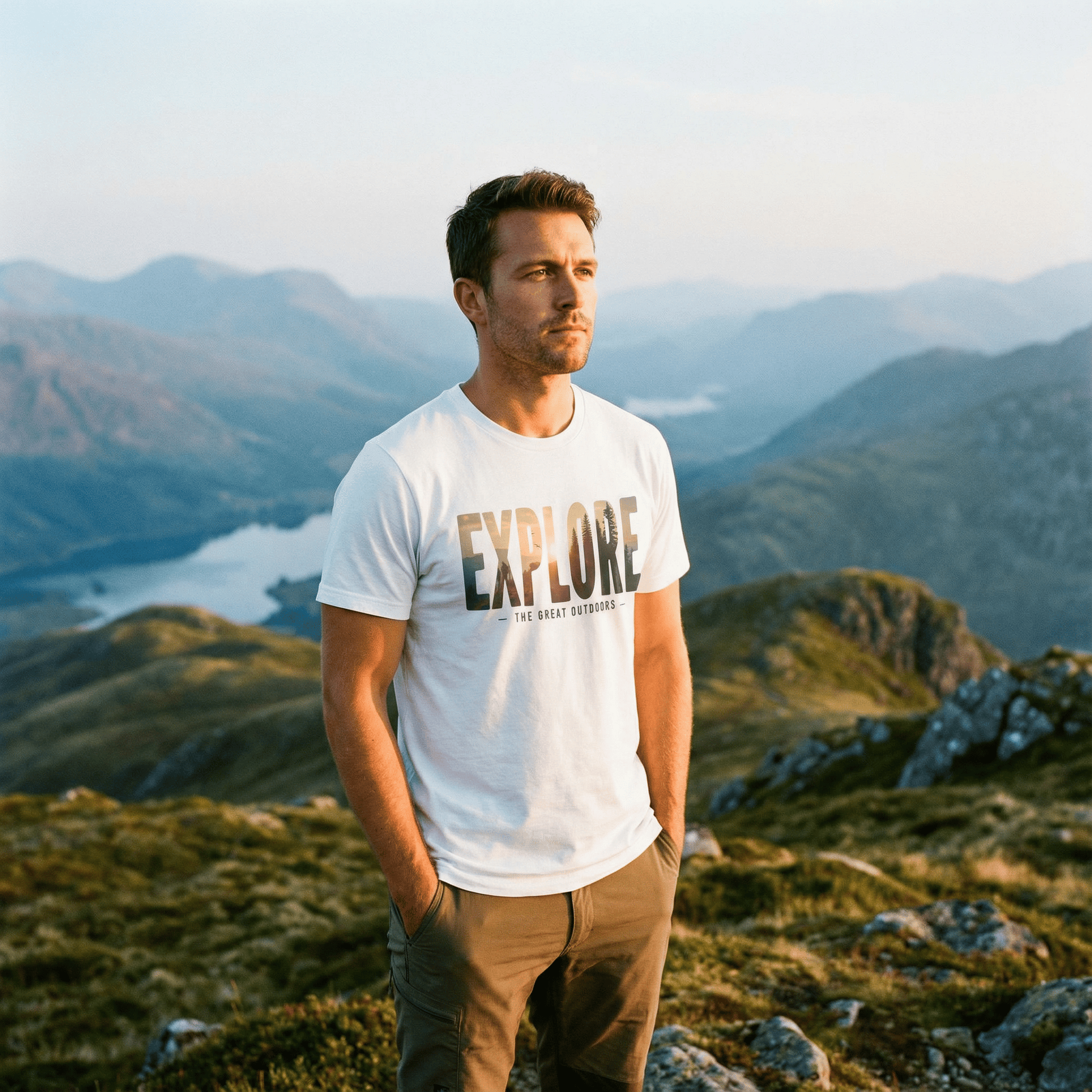Hike Tee T-Shirt Explore Shirt