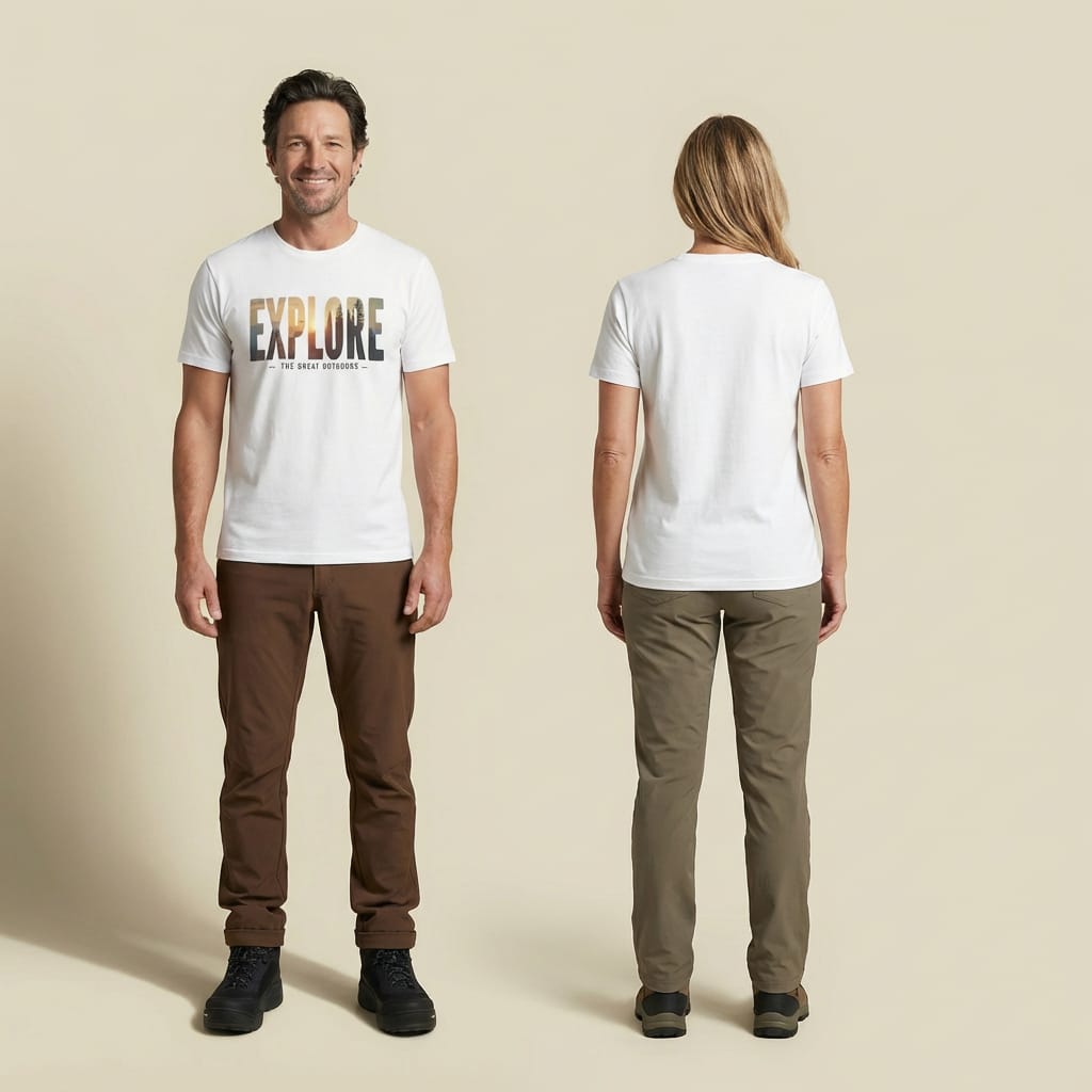 Hike Tee T-Shirt Explore Shirt