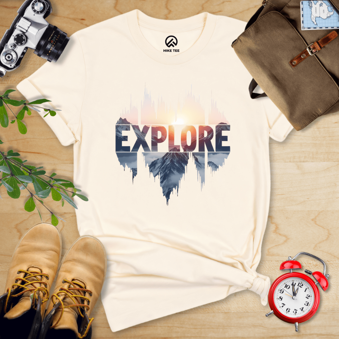 Hike Tee T-Shirt Natural / S Explore Shirt
