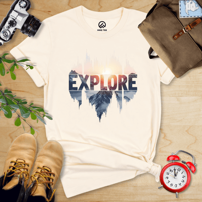 Hike Tee T-Shirt Natural / S Explore Shirt