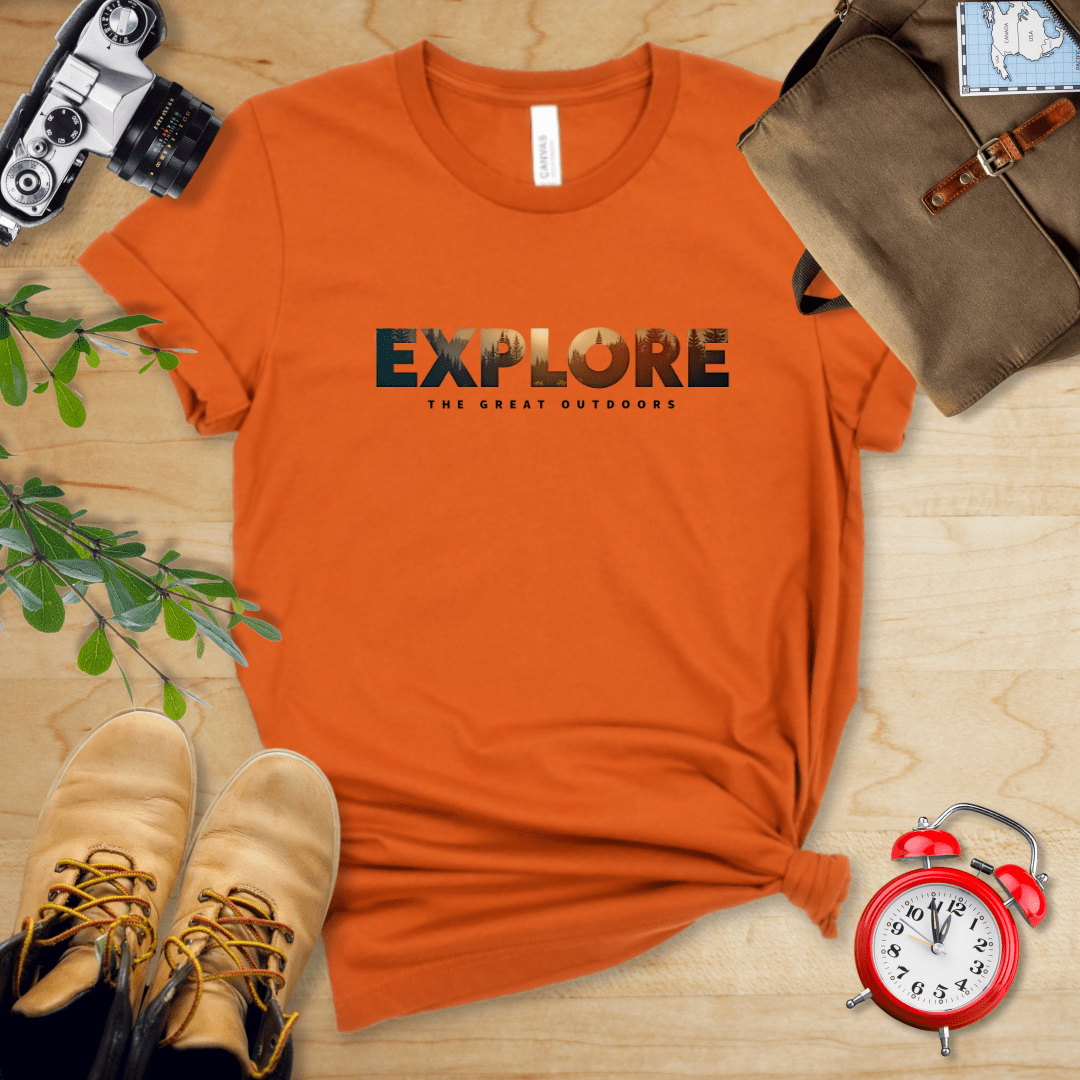 Hike Tee T-Shirt Autumn / S Explore The Great Outdoors Shirt