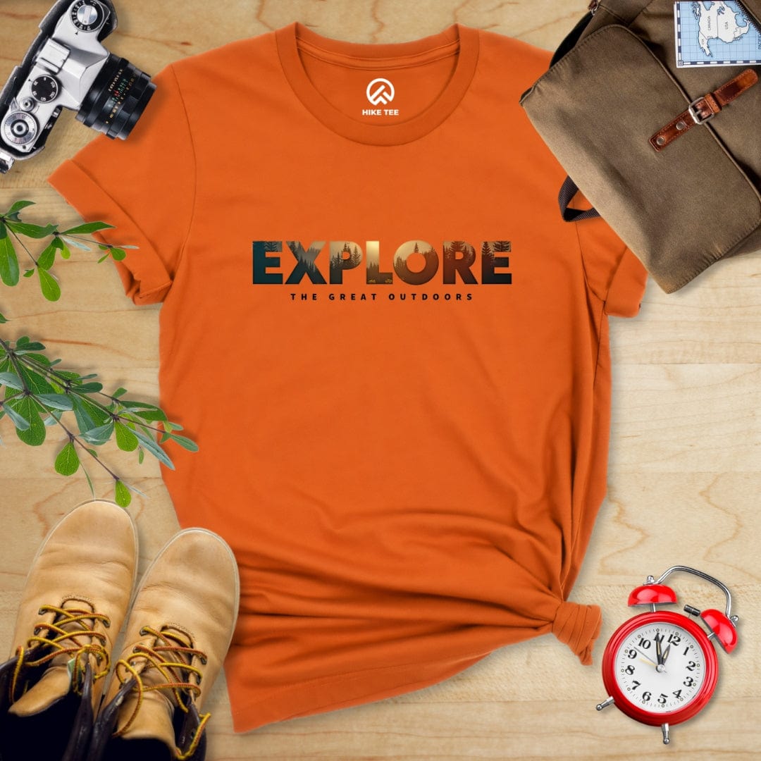 Printify T-Shirt Autumn / S Explore The Great Outdoors Shirt