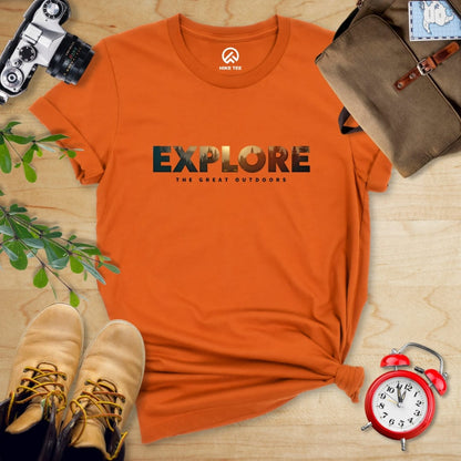 Printify T-Shirt Autumn / S Explore The Great Outdoors Shirt
