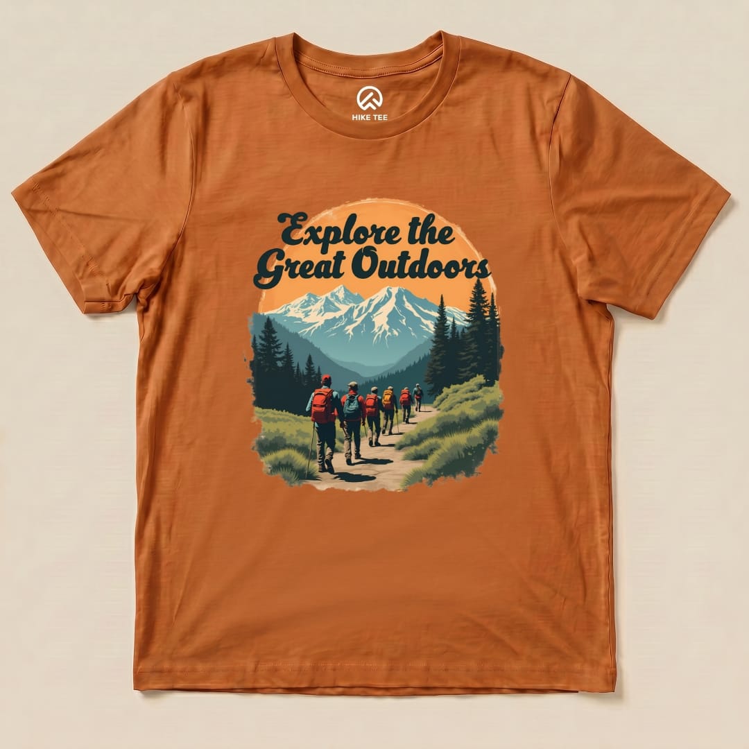 Explore The Great Outdoors Shirt Hike Tee T-Shirt Autumn / S