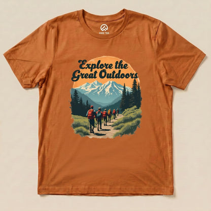 Explore The Great Outdoors Shirt Hike Tee T-Shirt Autumn / S