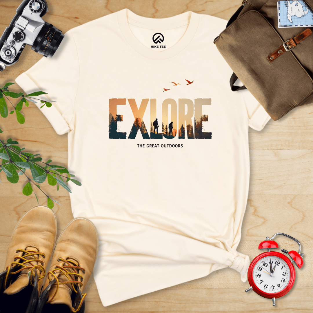 Hike Tee T-Shirt Explore The Outdoors Shirt
