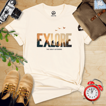 Hike Tee T-Shirt Explore The Outdoors Shirt