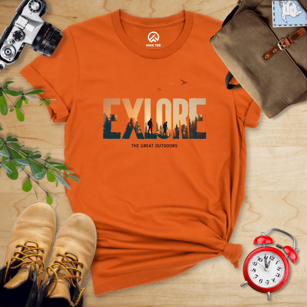 Hike Tee T-Shirt Explore The Outdoors Shirt