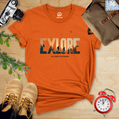 Hike Tee T-Shirt Explore The Outdoors Shirt