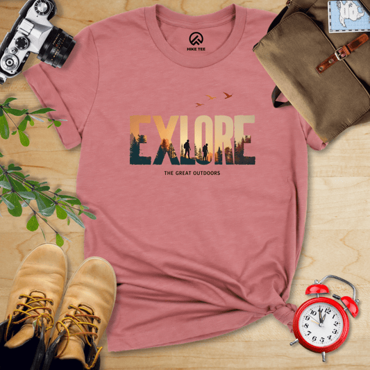 Hike Tee T-Shirt Explore The Outdoors Shirt
