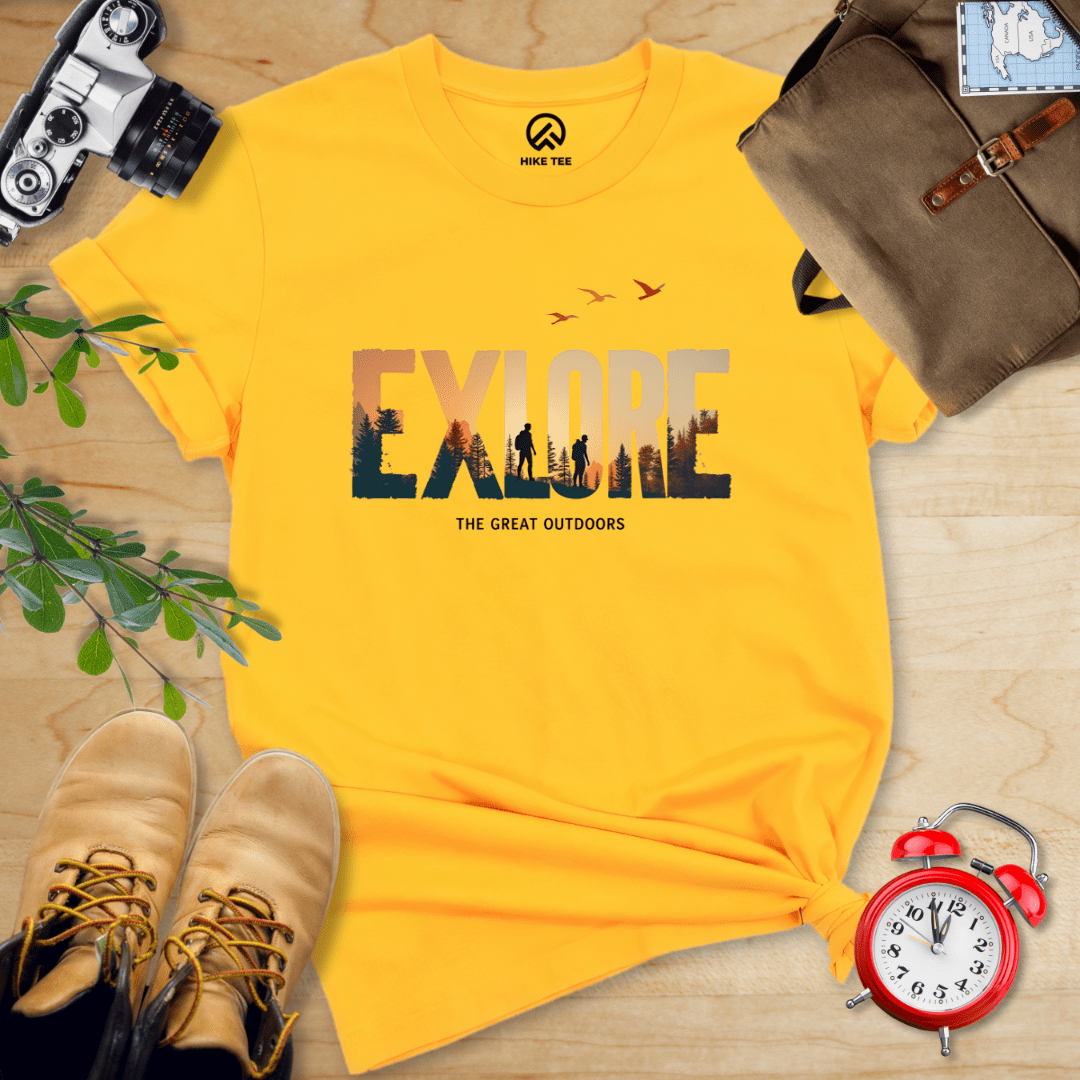 Hike Tee T-Shirt Explore The Outdoors Shirt