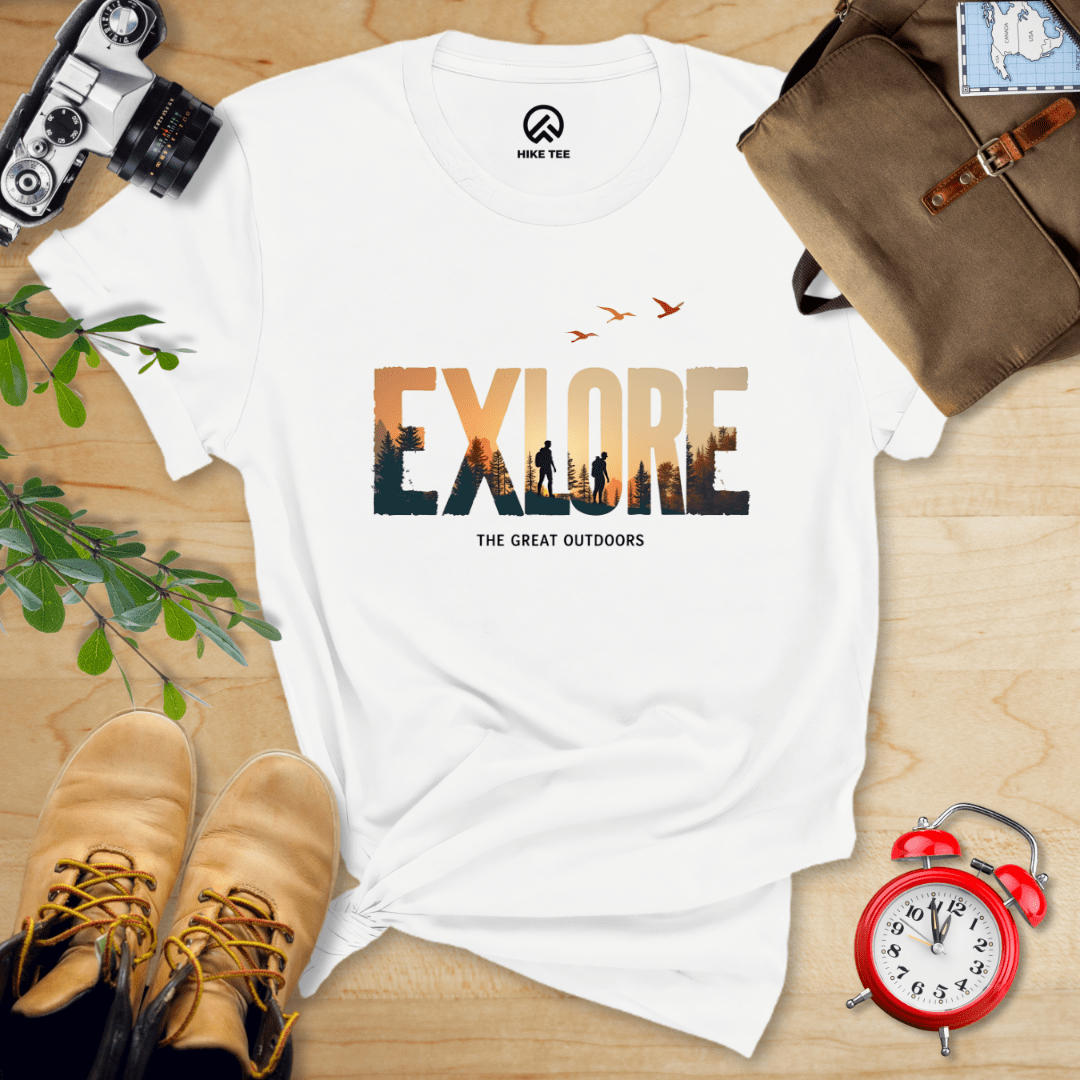 Hike Tee T-Shirt Explore The Outdoors Shirt