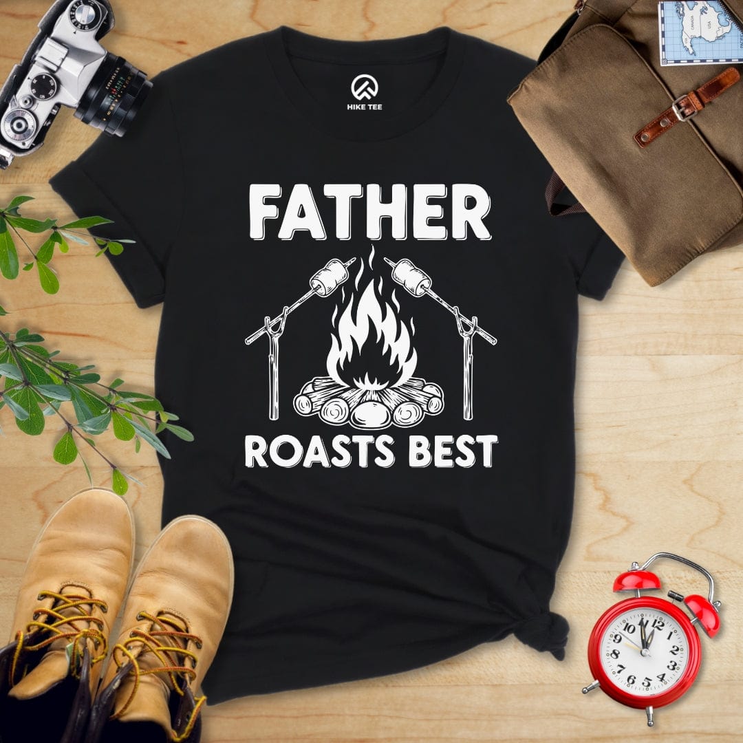 Hike Tee T-Shirt Black / S Father Raosts Shirt