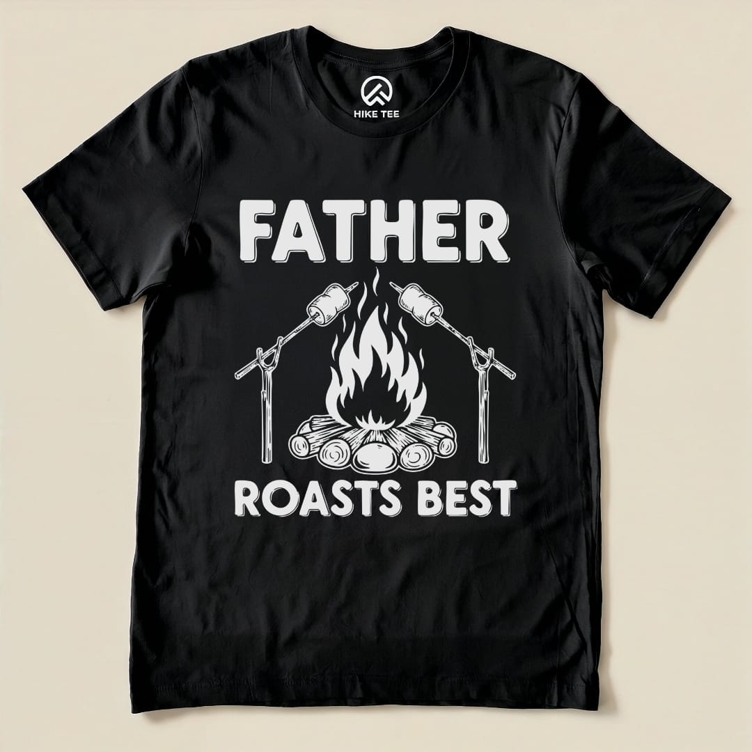 Hike Tee T-Shirt Black / S Father Raosts Shirt