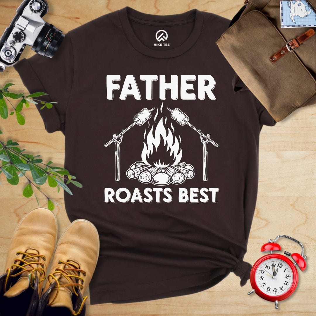 Hike Tee T-Shirt Brown / S Father Raosts Shirt