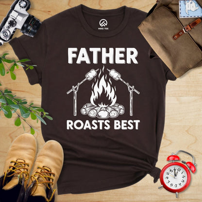 Hike Tee T-Shirt Brown / S Father Raosts Shirt