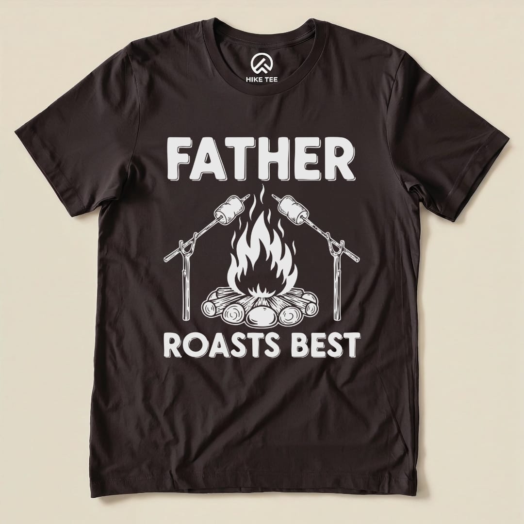 Hike Tee T-Shirt Brown / S Father Raosts Shirt