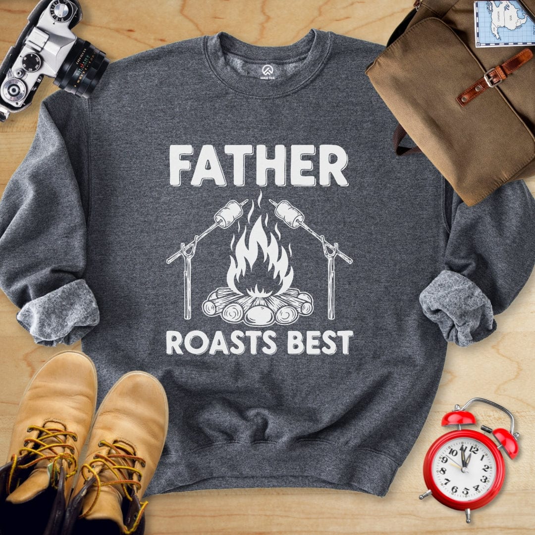 Hike Tee Sweatshirt Dark Heather / S Father Raosts Sweatshirt
