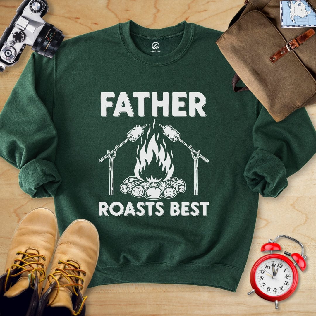Hike Tee Sweatshirt Forest Green / S Father Raosts Sweatshirt