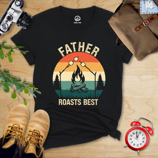 Hike Tee T-Shirt Black / S Father Roasts Best Shirt