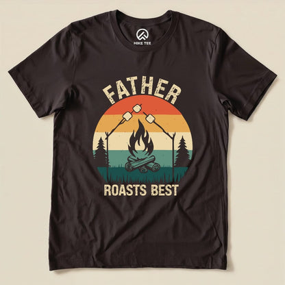 Hike Tee T-Shirt Brown / S Father Roasts Best Shirt