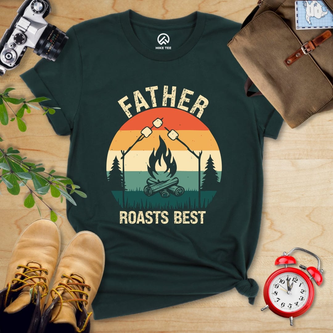 Hike Tee T-Shirt Forest / S Father Roasts Best Shirt