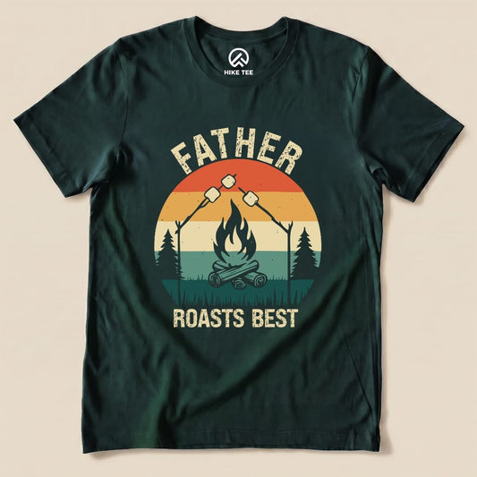Hike Tee T-Shirt Forest / S Father Roasts Best Shirt