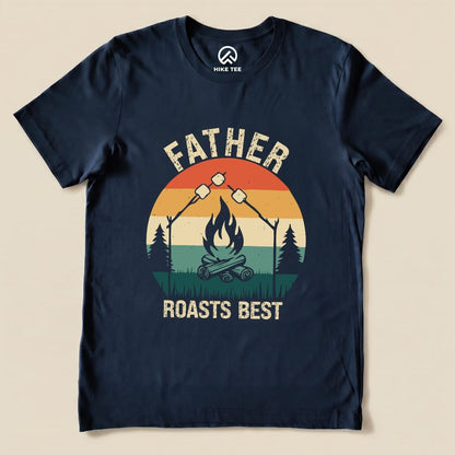 Hike Tee T-Shirt Navy / S Father Roasts Best Shirt