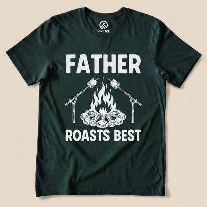 Hike Tee T-Shirt Forest / S Father Roasts Camping Shirt