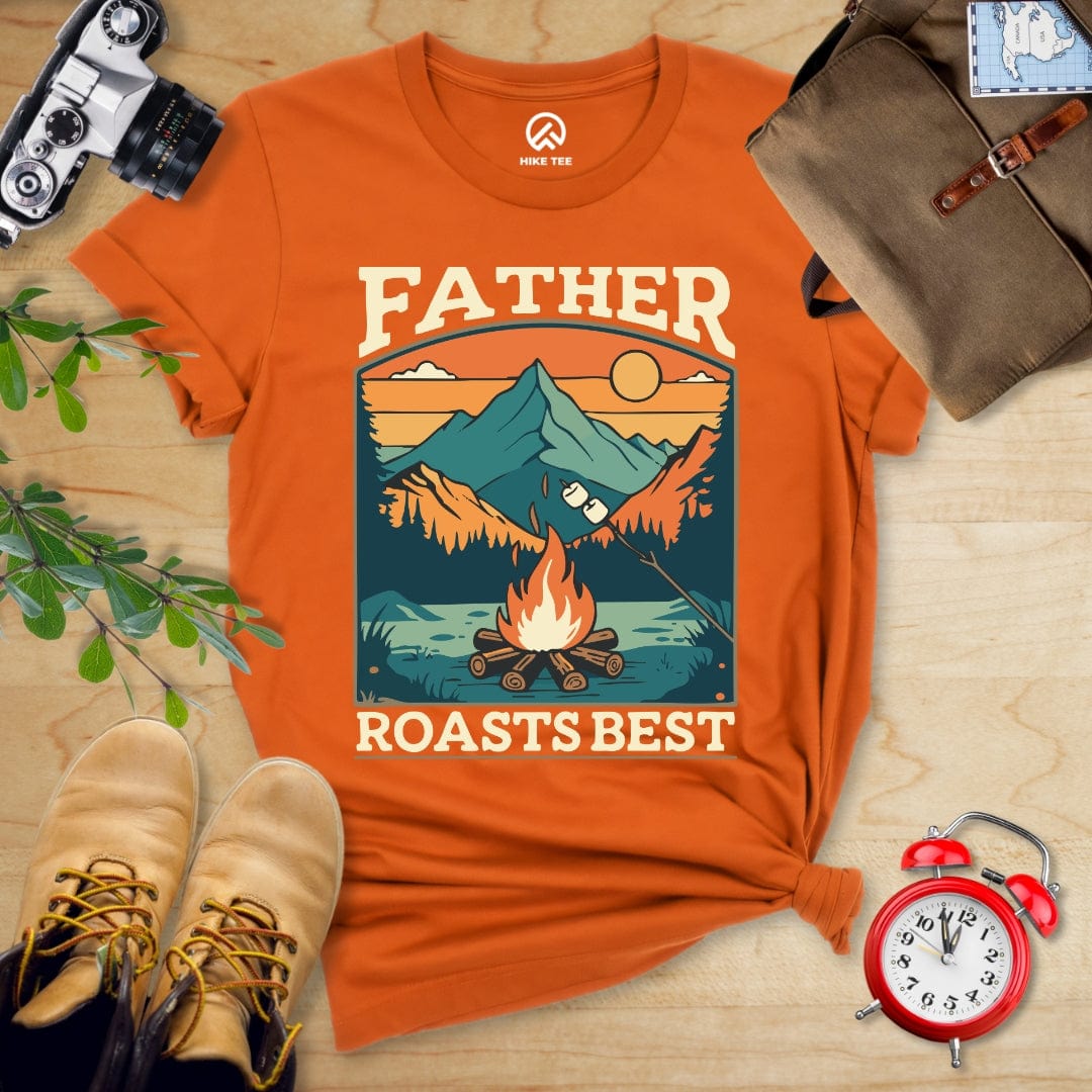 Hike Tee T-Shirt Autumn / S Father Roasts Retro Shirt