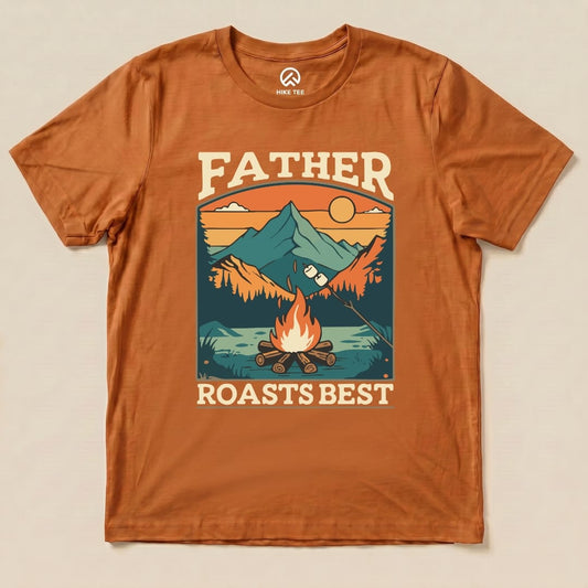 Hike Tee T-Shirt Autumn / S Father Roasts Retro Shirt