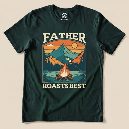 Hike Tee T-Shirt Forest / S Father Roasts Retro Shirt